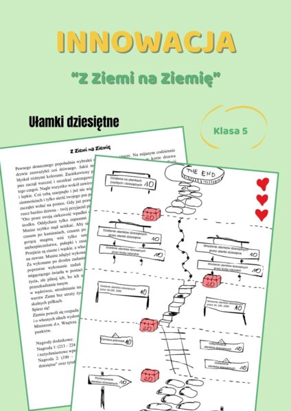 Innowacja matematyczna, grywalizacja, Ułamki dziesiętne, klasa 5