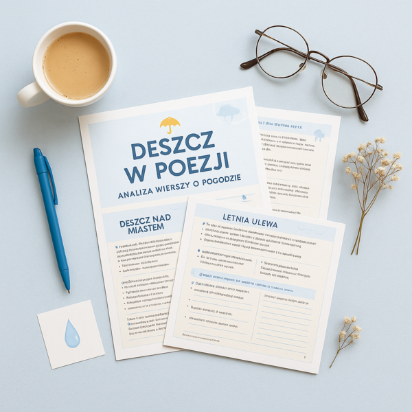 Deszcz w poezji. Analiza wierszy o pogodzie
