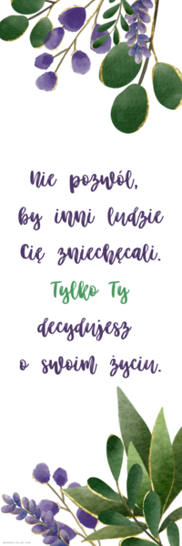 Zakładka do książki – motywacja 6