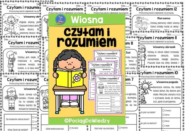Czytam i rozumiem - Wiosna