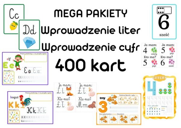 Mega Pakiet - Wprowadzenie liter i cyfr