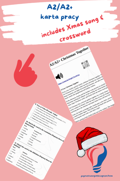 A2-A2plus Christmas Together - karta pracy (2025-b)