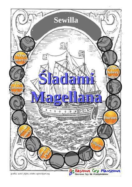Śladami Magellana – Gra planszowa