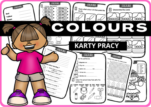 COLOURS - KARTY PRACY Z ANGIELSKIEGO