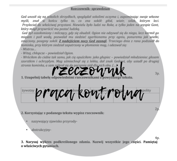 Rzeczownik