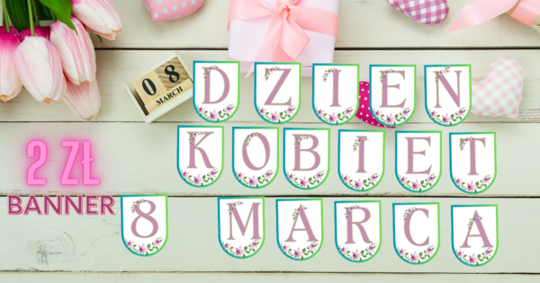 NAPIS DZIEŃ DZIEŃ KOBIET