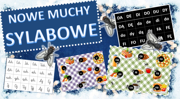 "MUCHY - SYLABY I SAMOGŁOSKI"