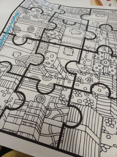 Świąteczne puzzle XXL