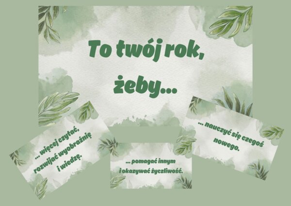 To Twój rok, żeby... - gazetka