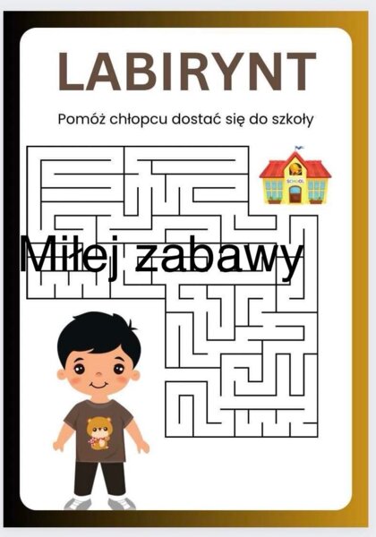 Labirynt i nietypowe pytania o szkołę