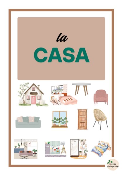 Hiszpański- La casa