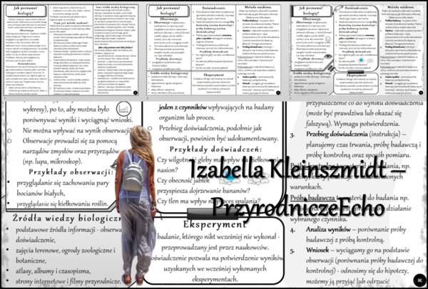 Sketchnotka/notatka/streszczenie/książeczka/wklejka/ściąga dla ucznia i przypomnienie dla nauczyciela/edukacja domowa. Temat „Jak poznawać biologię?” w pdf. Biologia 5 dział „Biologia – nauka o życiu”. Materiał wykonany na podstawie podręcznika z wydawni