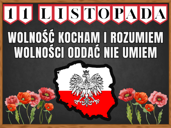 11 LISTOPADA - zestaw materiałów na gazetkę szkolną