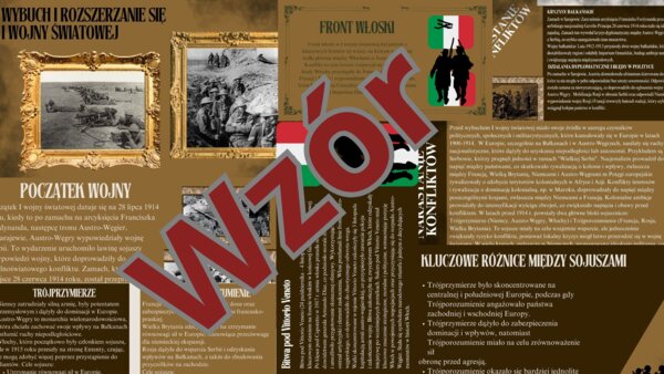 "Wybuch i rozszerzenie się I Wojny Światowej'' - Prezentacja - Historia