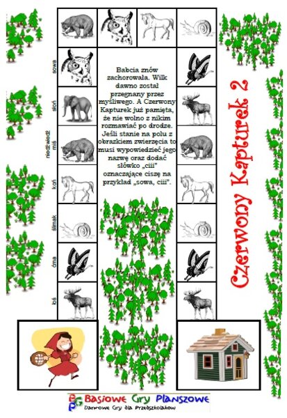 Czerwony Kapturek 2 – Gra planszowa