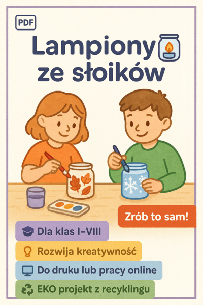 Robienie lampionów ze słoików