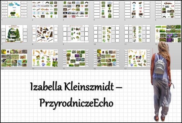 Notatki okienkowe/stacje zadaniowe/notatki/notatki graficzne/karty pracy/sketchnotki/materiał do zalaminowania do działu „Odkrywamy tajemnice życia w wodzie i na lądzie” w pdf. Przyroda 4.