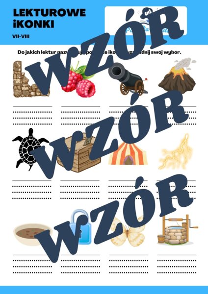 Lekturowe ikonki - kl. 4-8