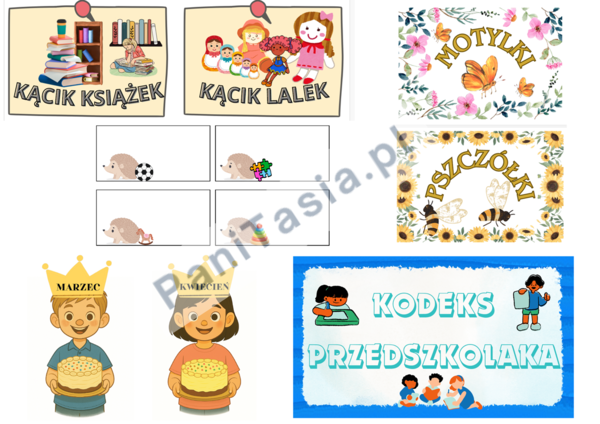 Pakiet na rozpoczęcie roku w przedszkolu - Giga paka! Pakiet na start w przedszkolu !