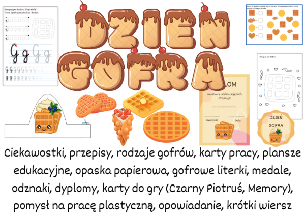 Dzień Gofra - 25 marca - W podróży po Europie Belgia