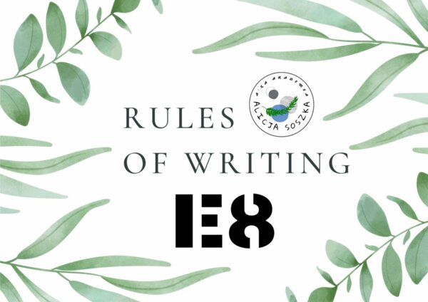 ✍️ Writing E8 i nie tylko – przewodnik po wypowiedziach pisemnychby Alicja Soszka