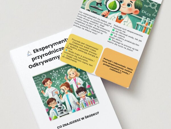 Eksperymenty przyrodnicze. Fotosynteza. Woda w filtrze z piasku