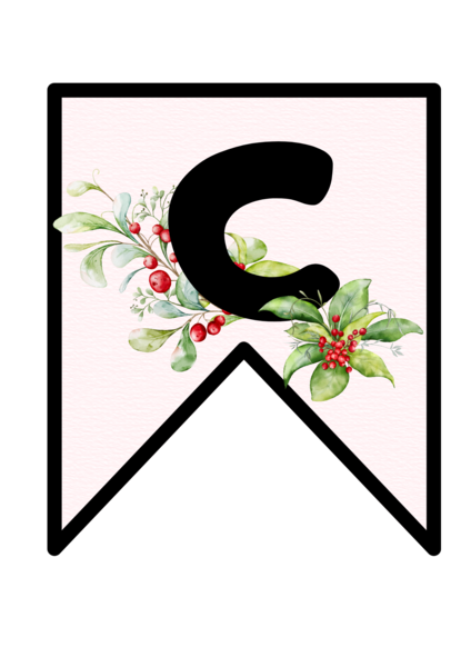 Napis MERRY CHRISTMAS