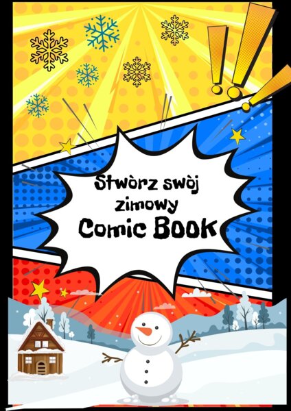 Zimowy comic book