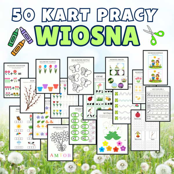 50 KART PRACY - WIOSNA