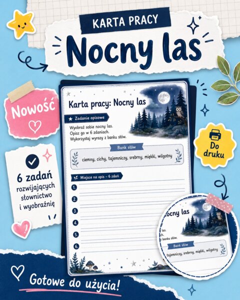 Nocny las