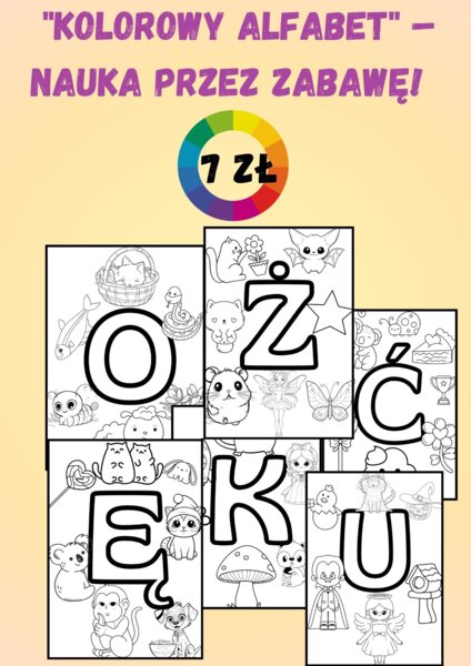 "Kolorowy Alfabet" – Nauka przez Zabawę!