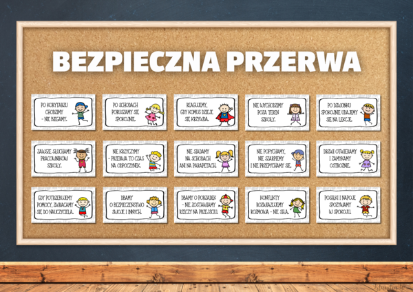 BEZPIECZNA PRZERWA - GAZETKA
