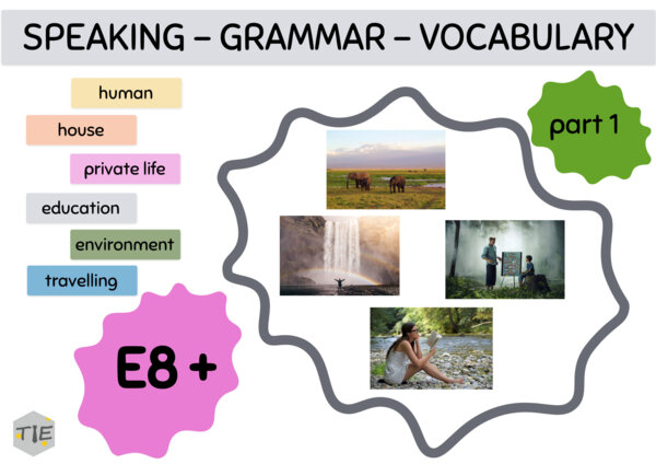 Speaking E8