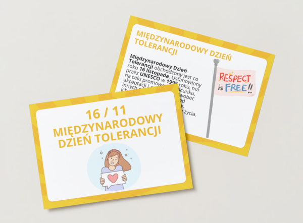 16 / 11 Dzień Tolerancji