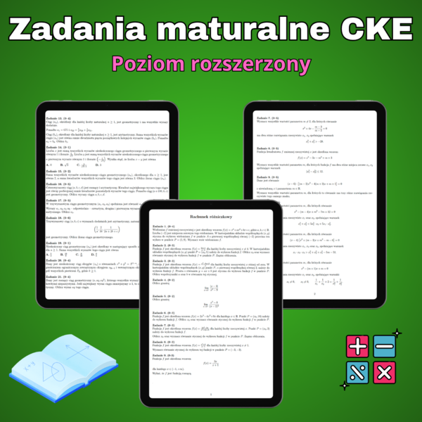 Zadania maturalne z matematyki R