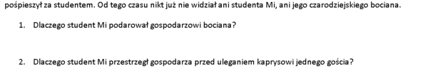 Bajka i karta pracy - chińska opowieść ludowa