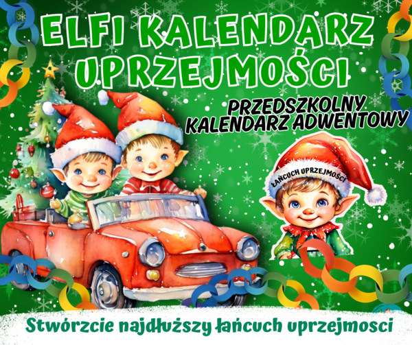 ELFI KALENDARZ UPRZEJMOŚCI - kalendarz adwentowy