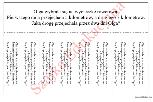 Sztafeta zadaniowa - jednostki długości.