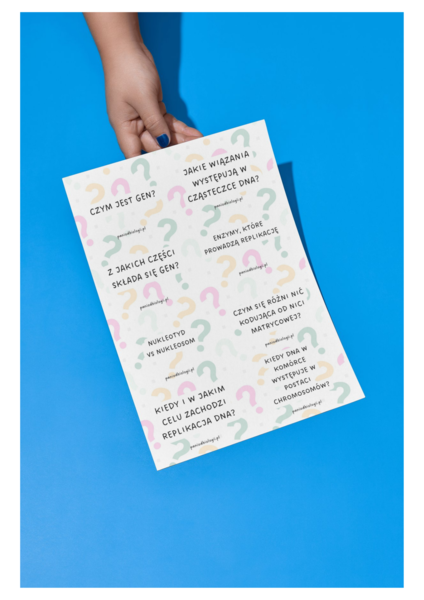 Fiszki - genetyka molekularna