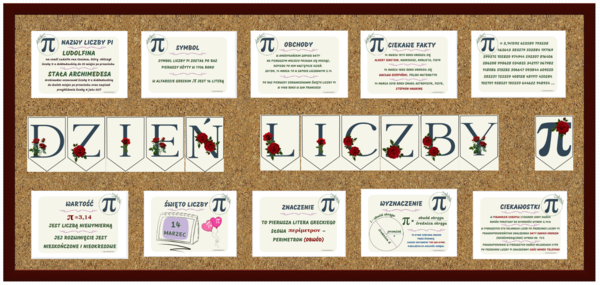 Śwęto/Dzień Liczby PI - gazetka.