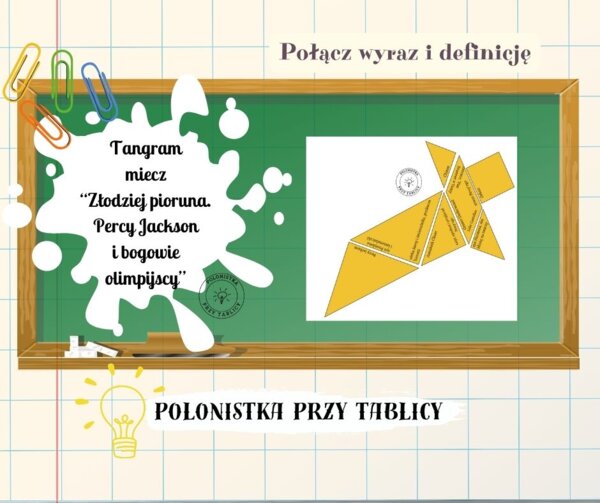 "Złodziej pioruna. Percy Jackson i bogowie olimpijscy" tangram