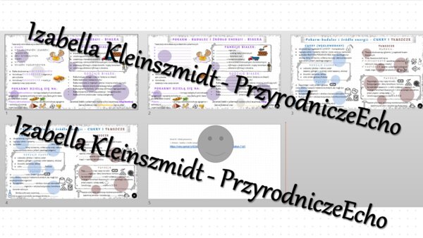 Minizestaw na temat „Pokarm – budulec i źródło energii” – sketchnotka + karta pracy w power point + gratisowy link do prezentacji multimedialnej niekomercyjnej wykonanej w genial.ly do indywidualnego pobrania i użycia do celów niekomercyjnych. Biologia 7