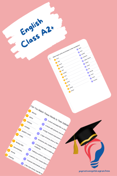 English Class A2+ – Unit 1.6_1.7 – vocabulary practice