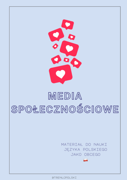 Media społecznościowe 🌐📱 – lekcja konwersacyjna poziom A2-B1 🗣️