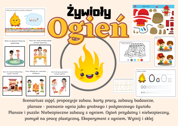 Ogień - żywioły