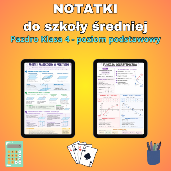 Notatki z matematyki do 4 klasy - Pazdro 4P