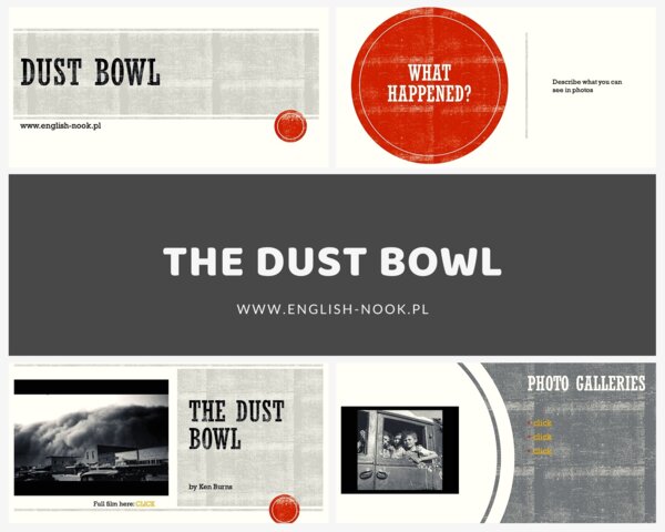 Angielski. Dust Bowl