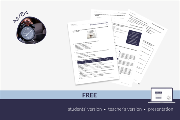 From dawn to done (habits, healthy living) – darmowa lekcja B1