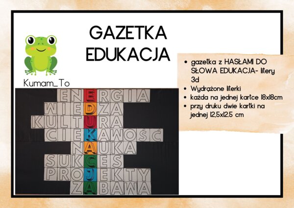 Gazetka "Edukacja"