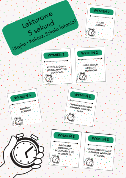 Lekturowe 5 sekund - Kajko i Kokosz. Szkoła latania